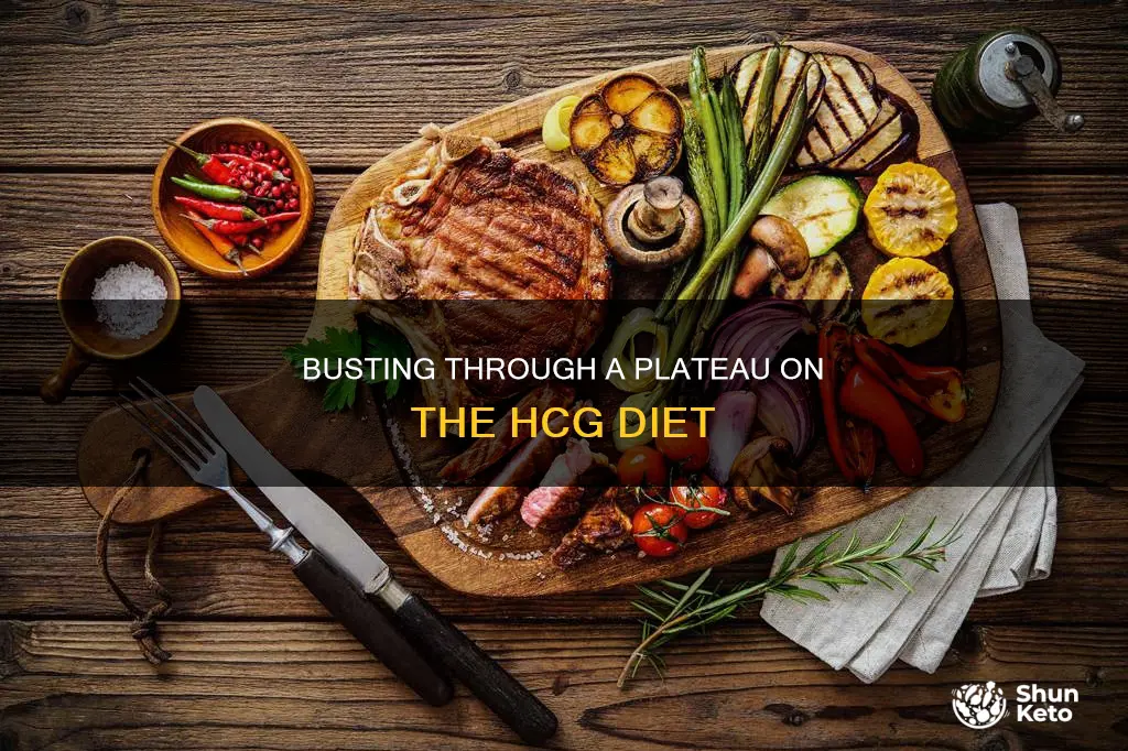 what if you plateau on the hcg diet