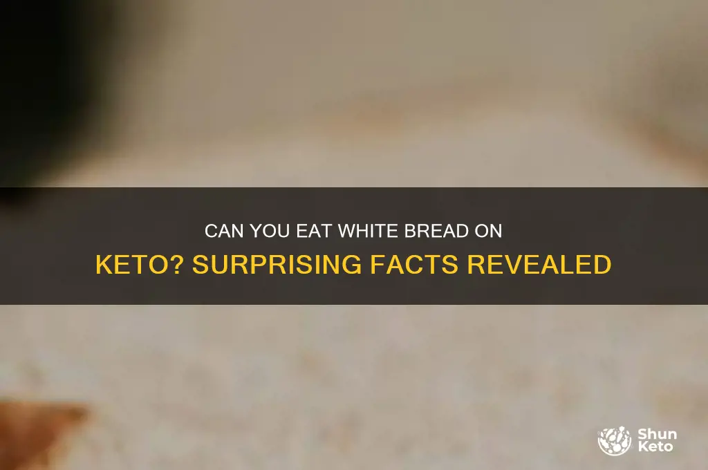 what if you white bread on keto diet