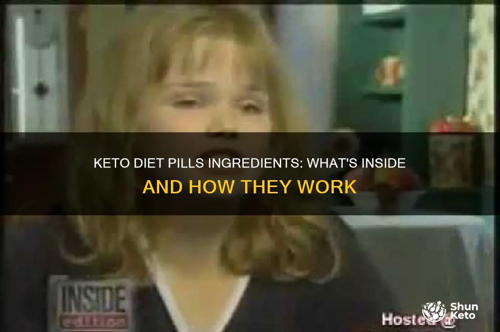 what ingredients are in keto diet pills