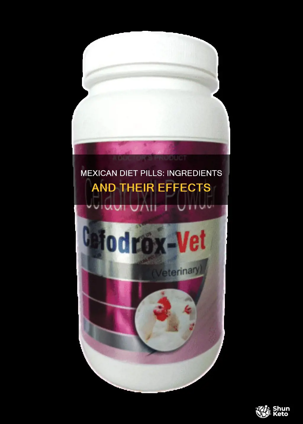 what ingredients in the mexican diet pills