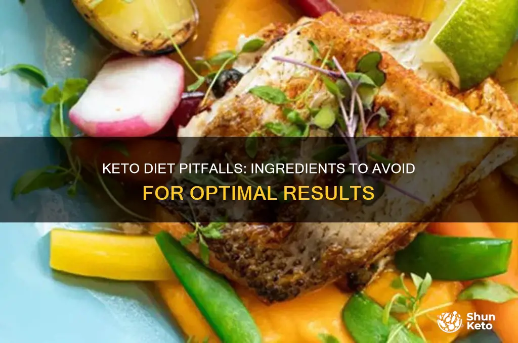 what ingredients to avoid in keto diet
