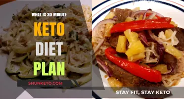 Quick Keto Success: 30-Minute Diet Plan for Busy Lifestyles