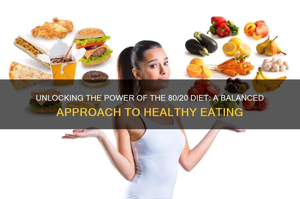 what is 80 20 diet plan