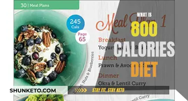 The 800-Calorie Diet: A Comprehensive Guide to Healthy Weight Loss