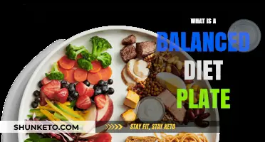 Healthy Eating: Balanced Diet Plate