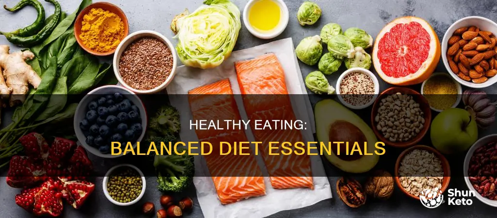 what is a balanced diet source for paper