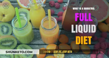 Full Liquid Diet: Bariatric Surgery Pre-Op