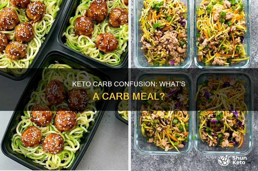 what is a carb meal for keto