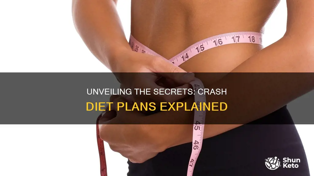 what is a crash diet plan