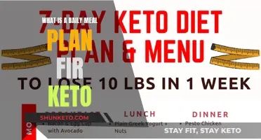 Keto Daily Meal Plan: A Guide to Your Meals