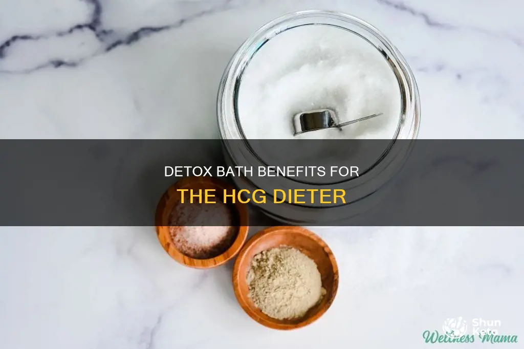 what is a detox bath on hcg diet