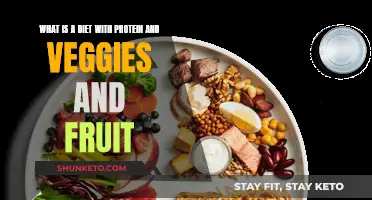 Protein, Veggies, and Fruits: A Balanced Diet