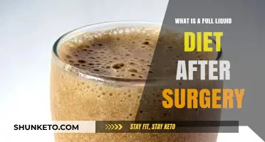 Liquid Diet: Post-Surgery Eating