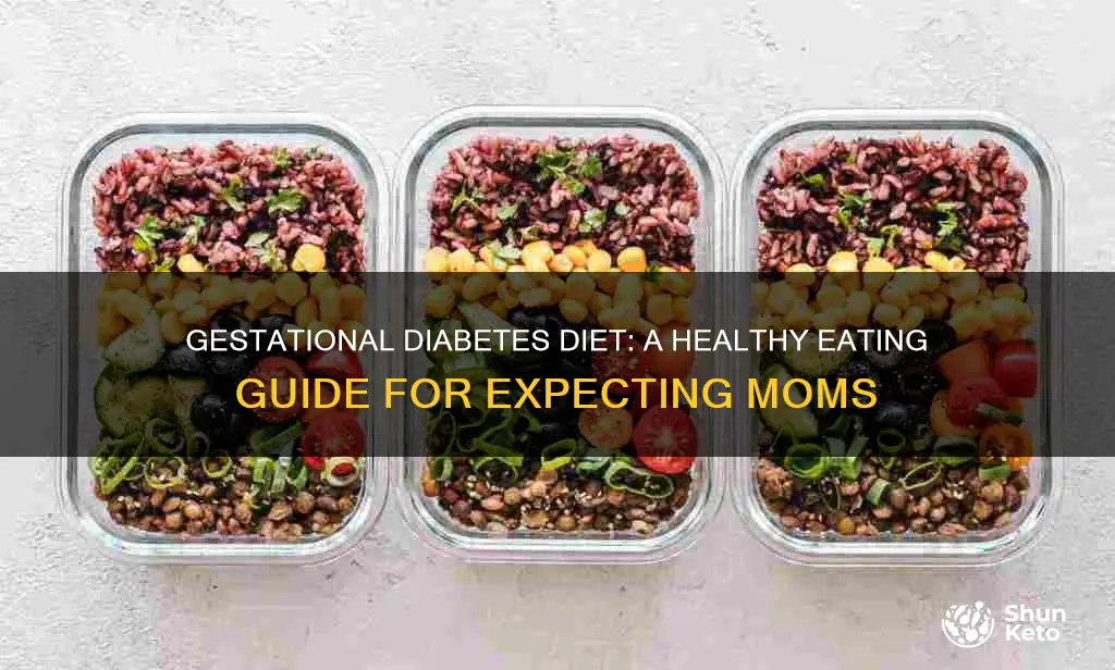 what is a gestational diabetes diet plan