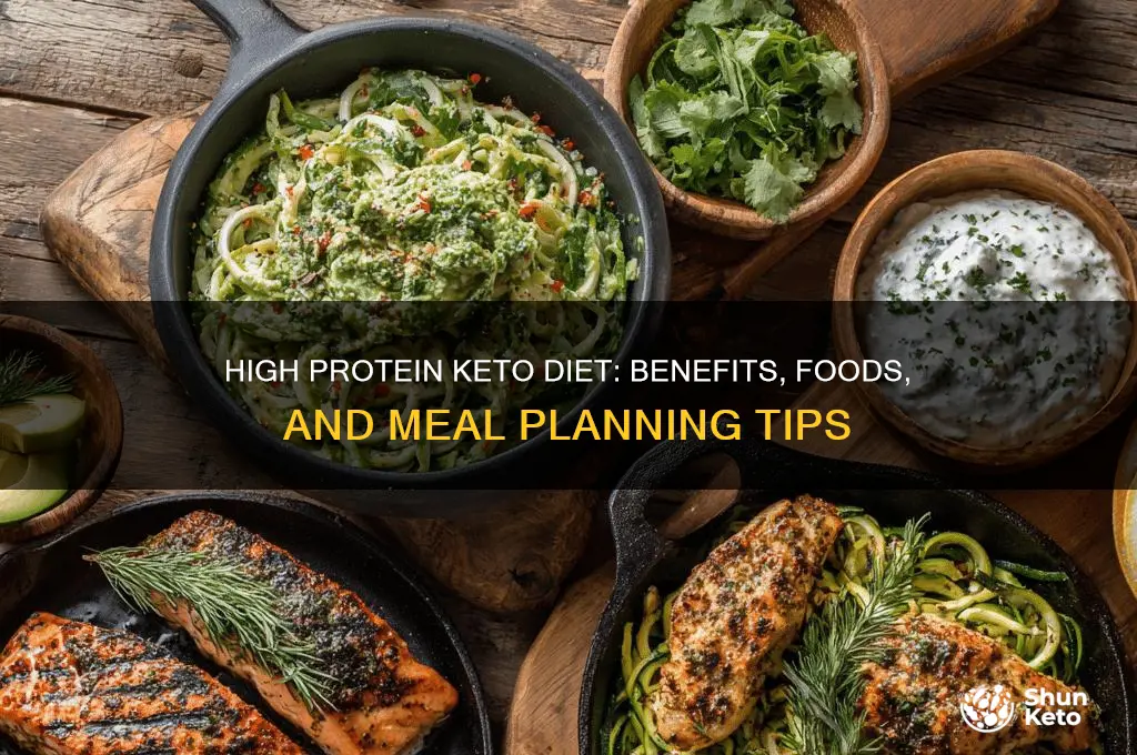 what is a high protein keto diet