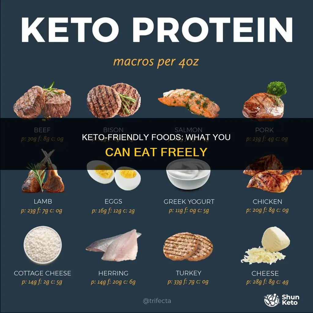 what is a keto free food