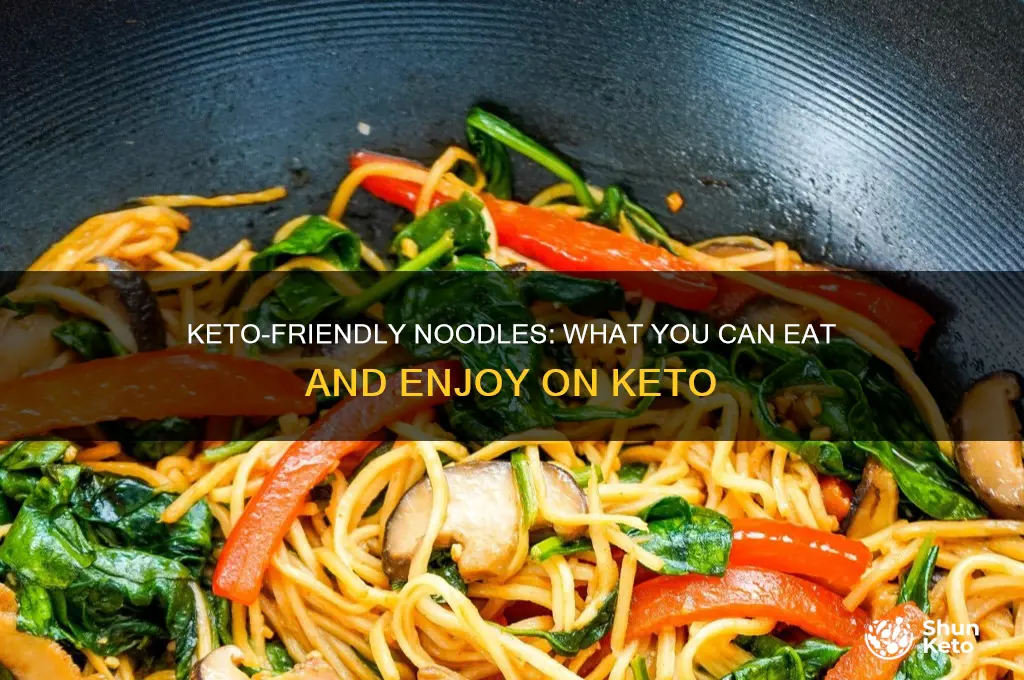 what is a noodle i can you eat on keto