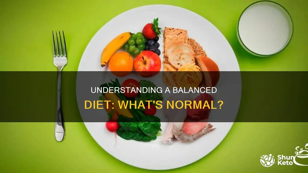 what is a normal diet plan