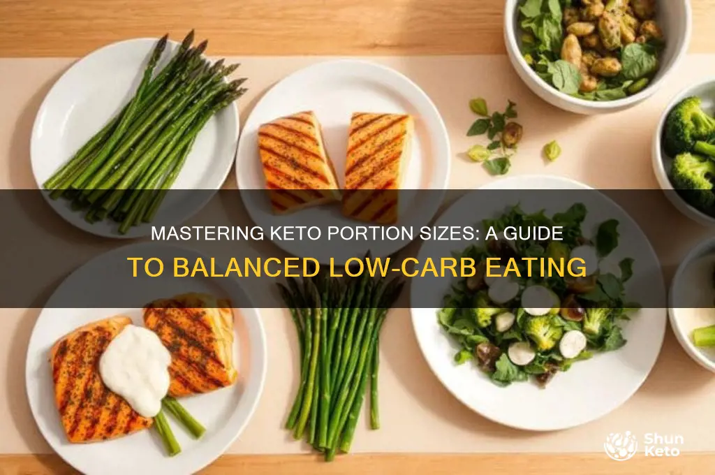 what is a portion size on keto diet