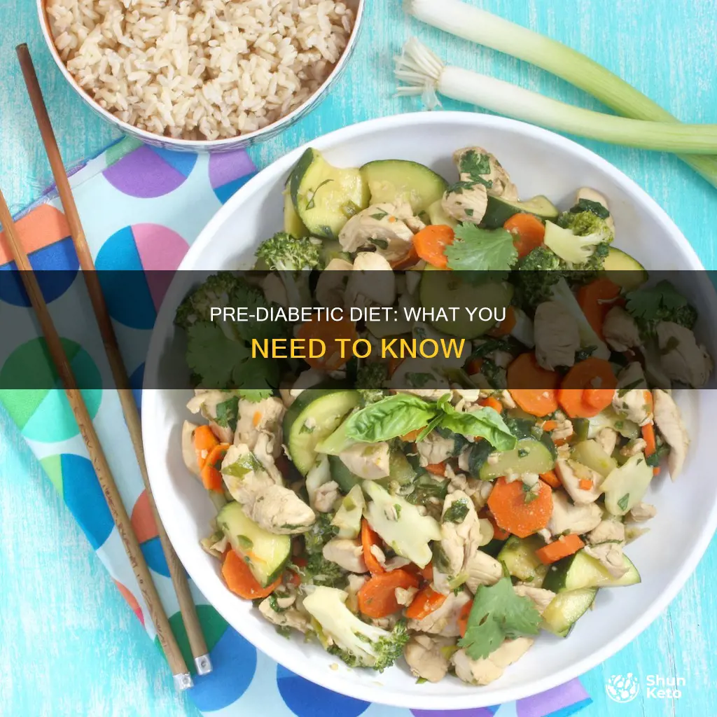 what is a pre diabetic diet