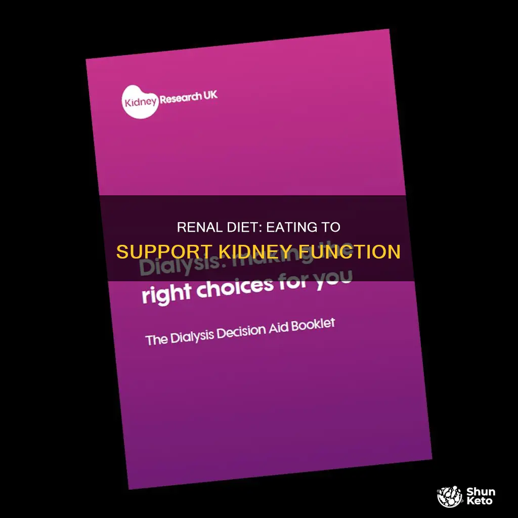 what is a renal diet used for on humans