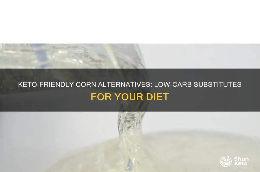 what is a substitute for corn on keto diet