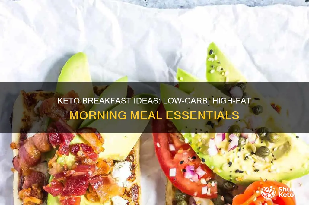 what is a typical breakfast on keto diet