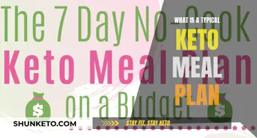 Keto Diet Basics: A Typical Meal Plan Explained