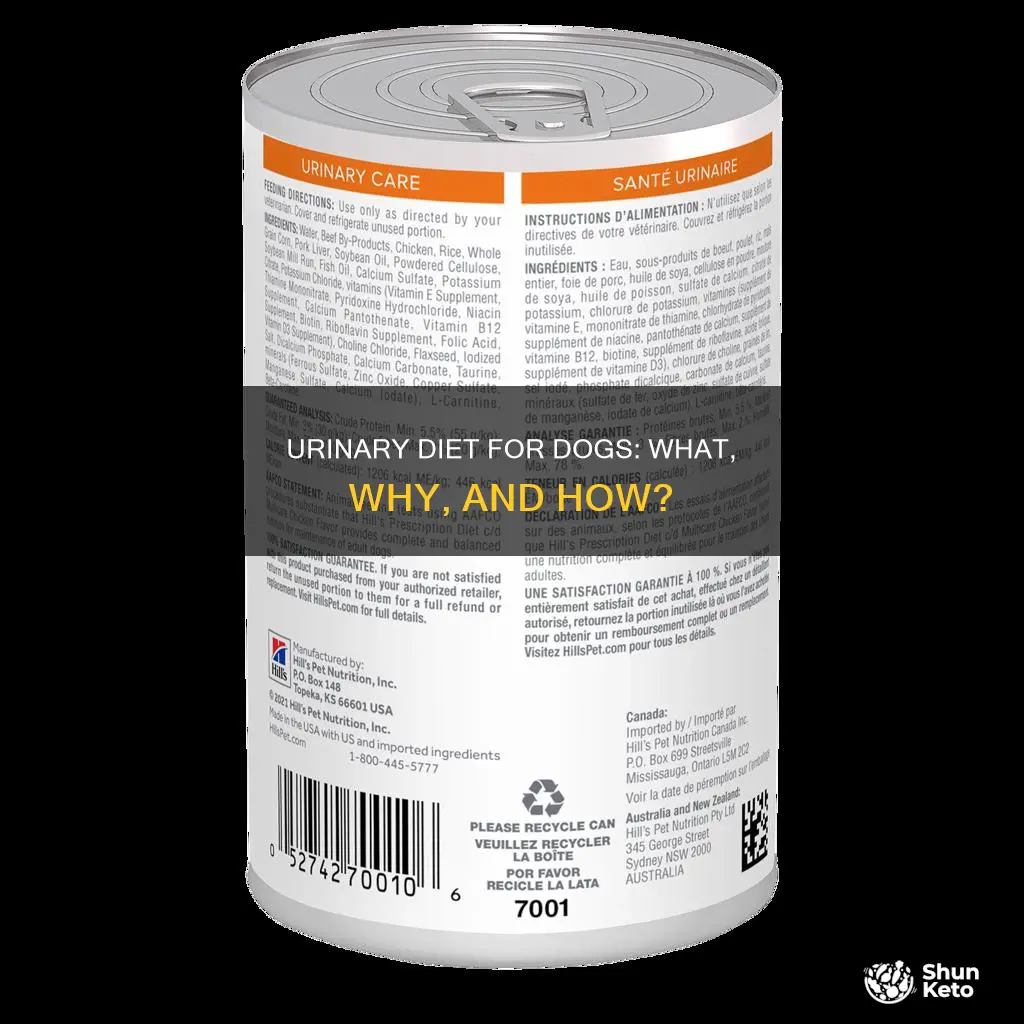 what is a urinary diet for dogs