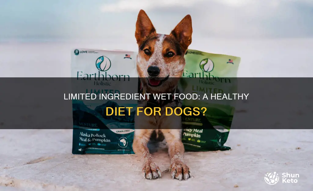 what is a wet limited ingredient diet for dogs