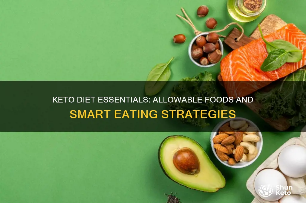 what is allowable doing in the keto diet