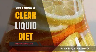 Clear Liquid Diet: What You Can Consume