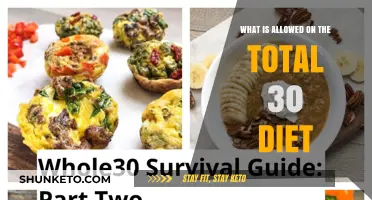 Total 30 Diet: What Foods Are Allowed?