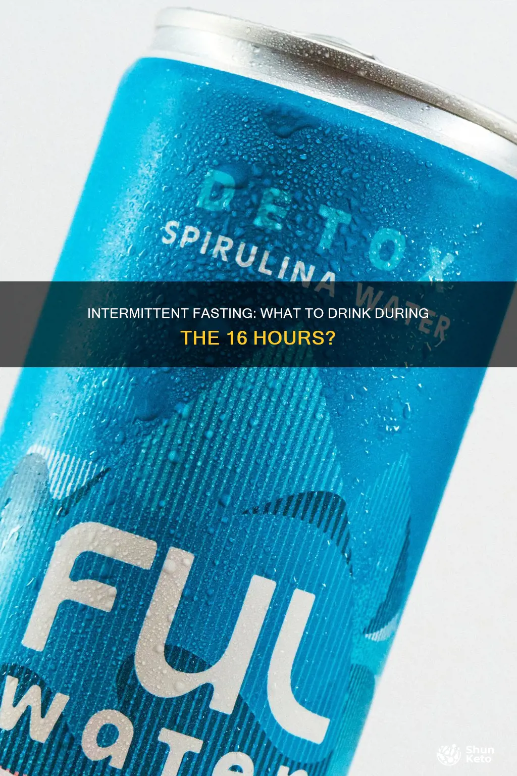 what is allowed to drink on the 16 8 diet