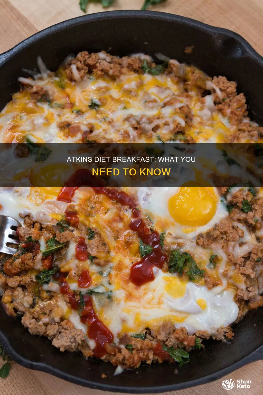 what is an atkins diet breakfast
