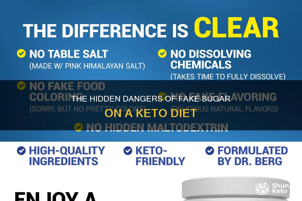what is badabout fake sugar on a keto diet