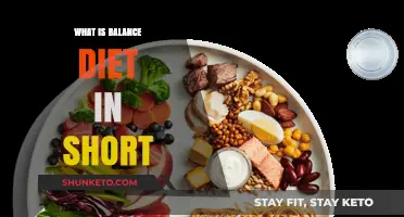 A Balanced Diet: Eating Right, Staying Healthy