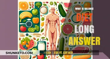 A Balanced Diet: Key to a Healthy Life