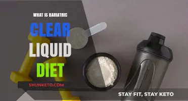 Clear Liquid Diet: Bariatric Surgery Pre-Op
