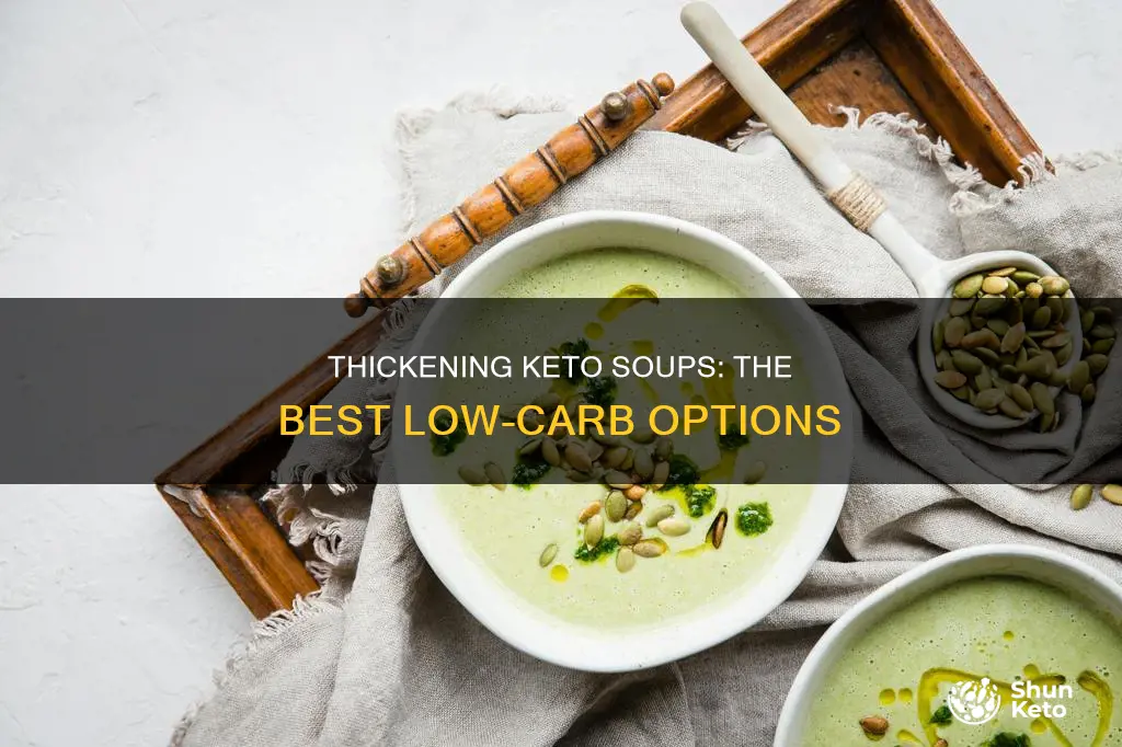 what is best to thicken soups on keto