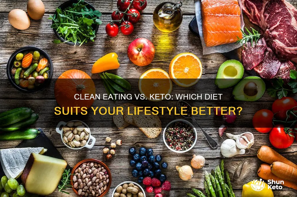 what is better clean eating or keto