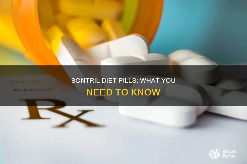 what is bontril diet pills
