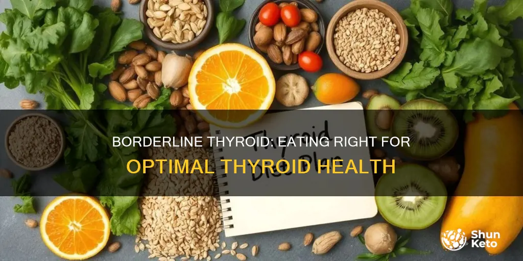 what is borderline thyroid how to use proper diet plan