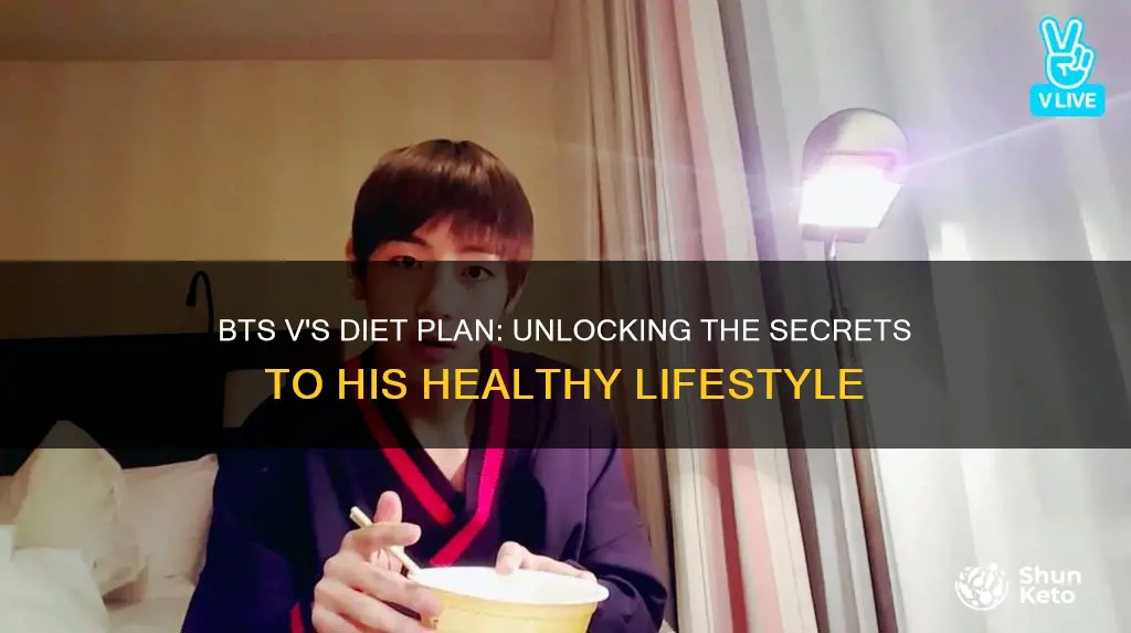 what is bts v diet plan