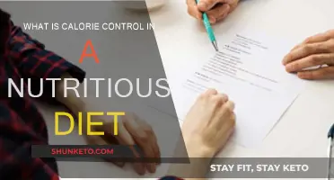 Calorie Control: A Nutritious Diet's Cornerstone