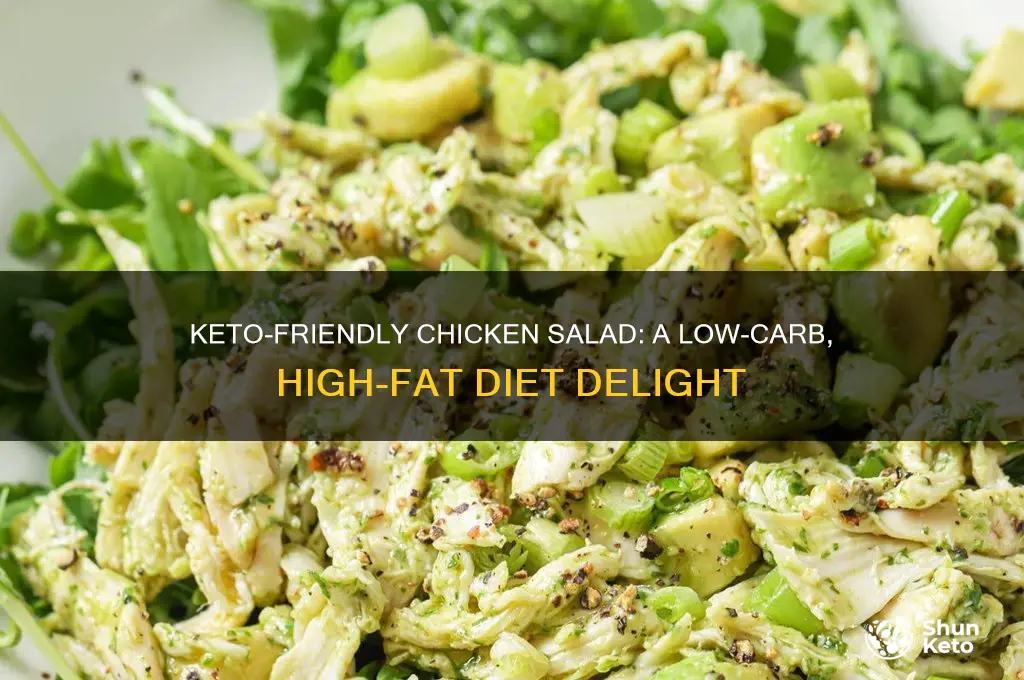 what is chicken salad in a keto diet