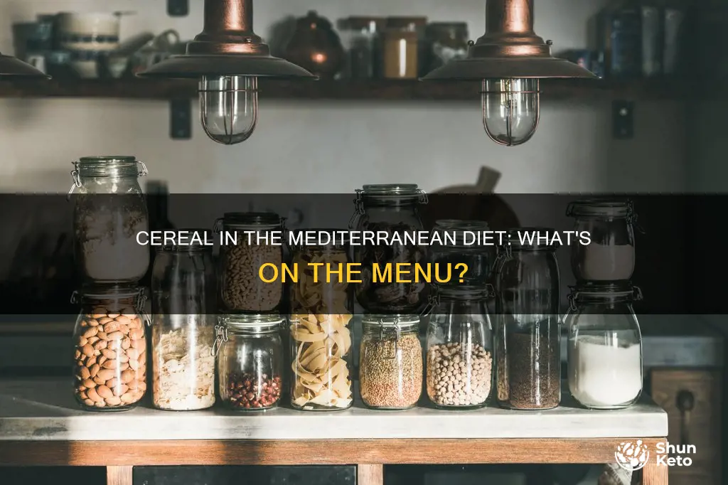 what is considered a cereal in mediterranean diet