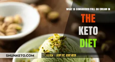 Understanding Full-Fat Cream's Role in a Keto Diet Plan