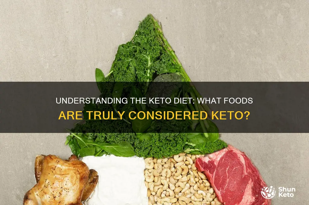 what is considered keto