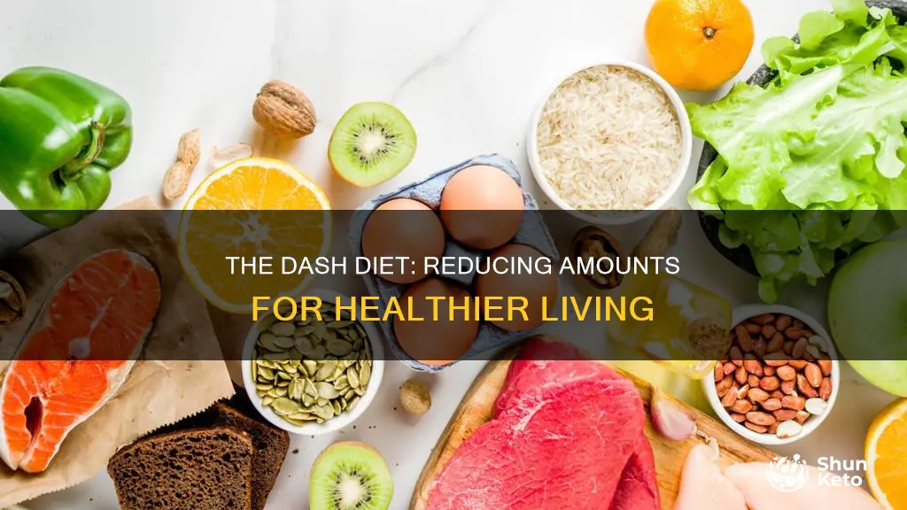 what is dash diet reduces the amount